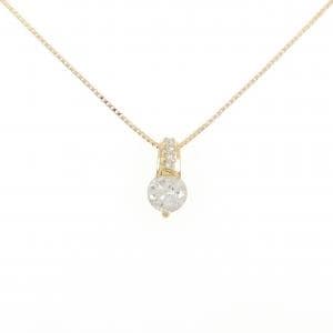 K18YG ダイヤモンド ネックレス 0.83CT