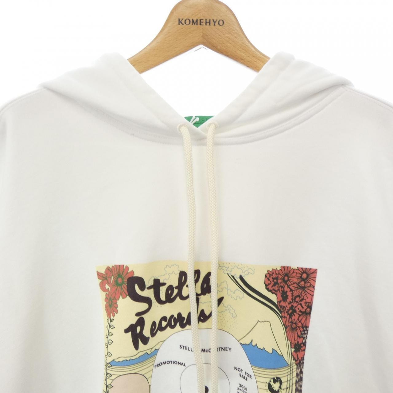 ステラマッカートニー STELLA MCCARTNEY レコードフーディ パーカー