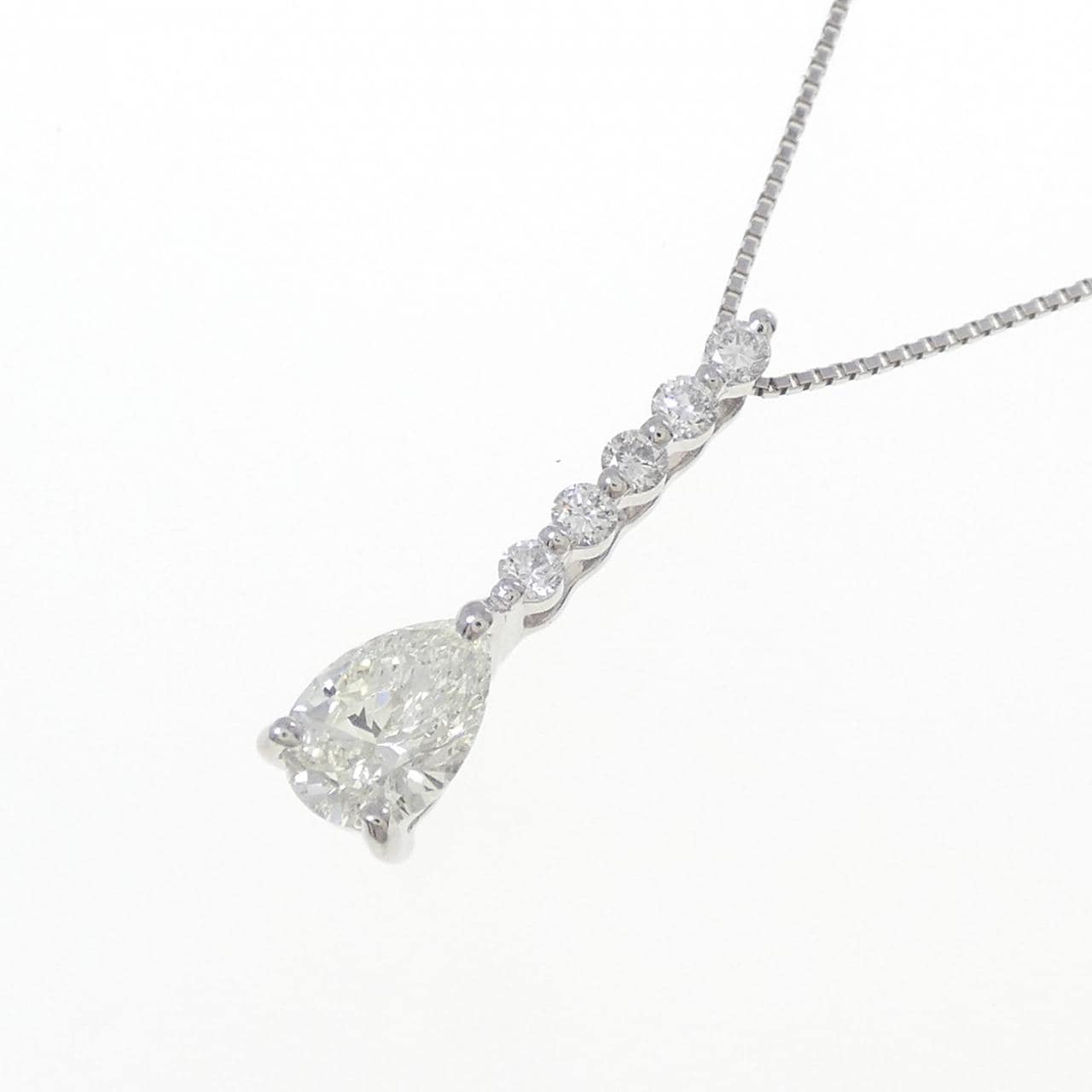 PT900/PT850 ダイヤモンド ネックレス 0.537CT