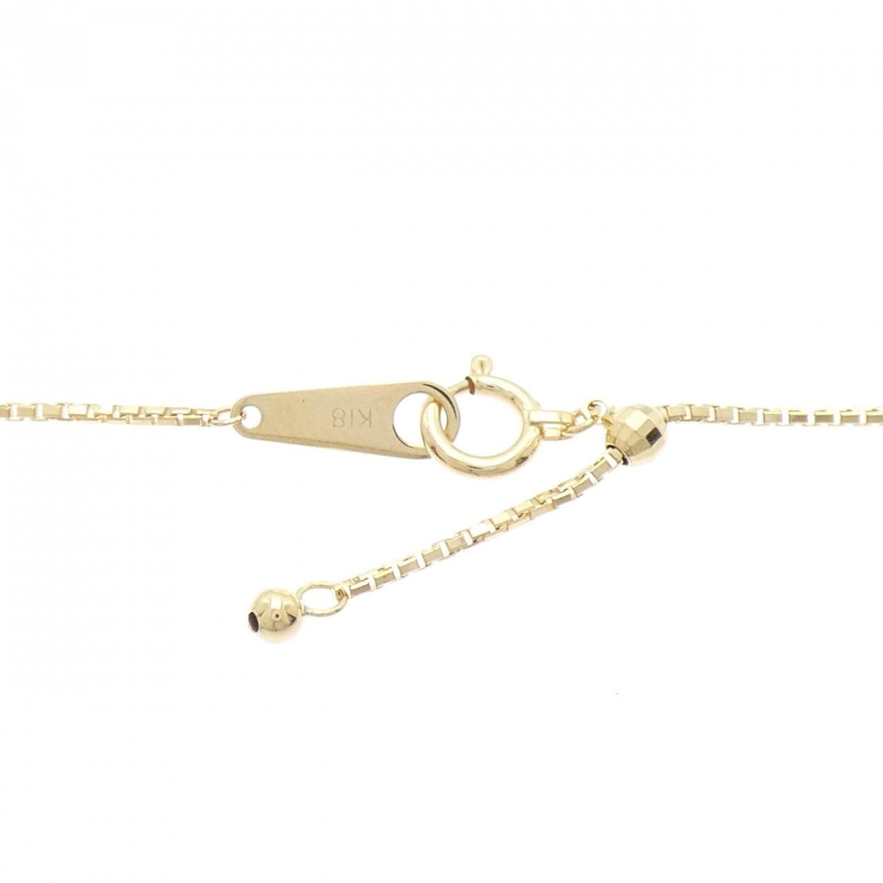 K18YG ダイヤモンド ネックレス 0.50CT