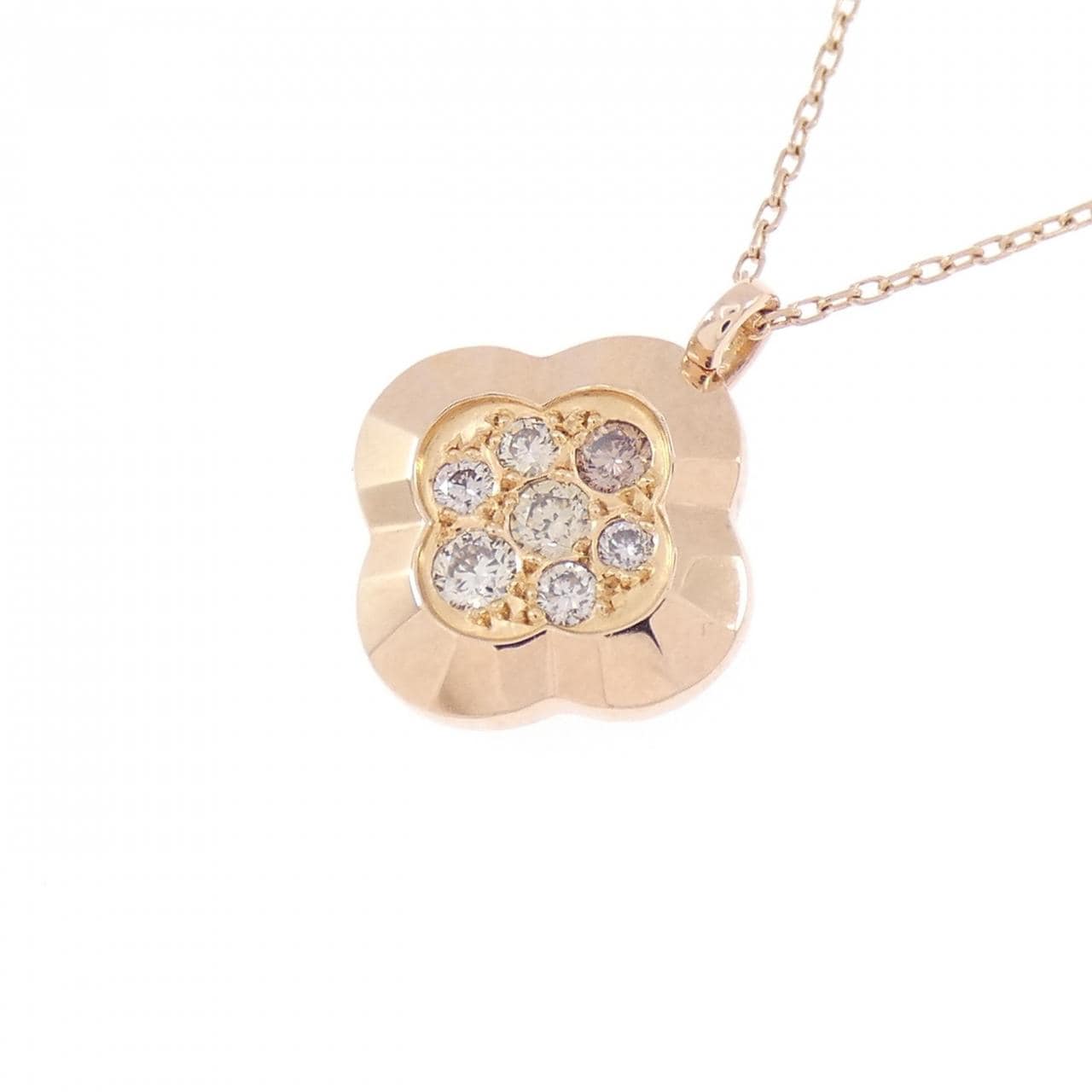 カシケイ モティーフ ネックレス 0.13CT