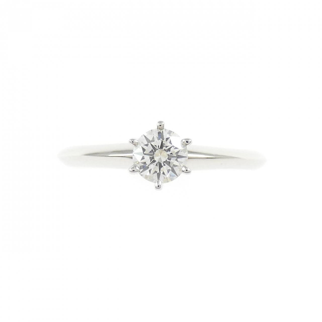 ティファニー クラシックソリティア リング 0.25CT I VS1 3EXT