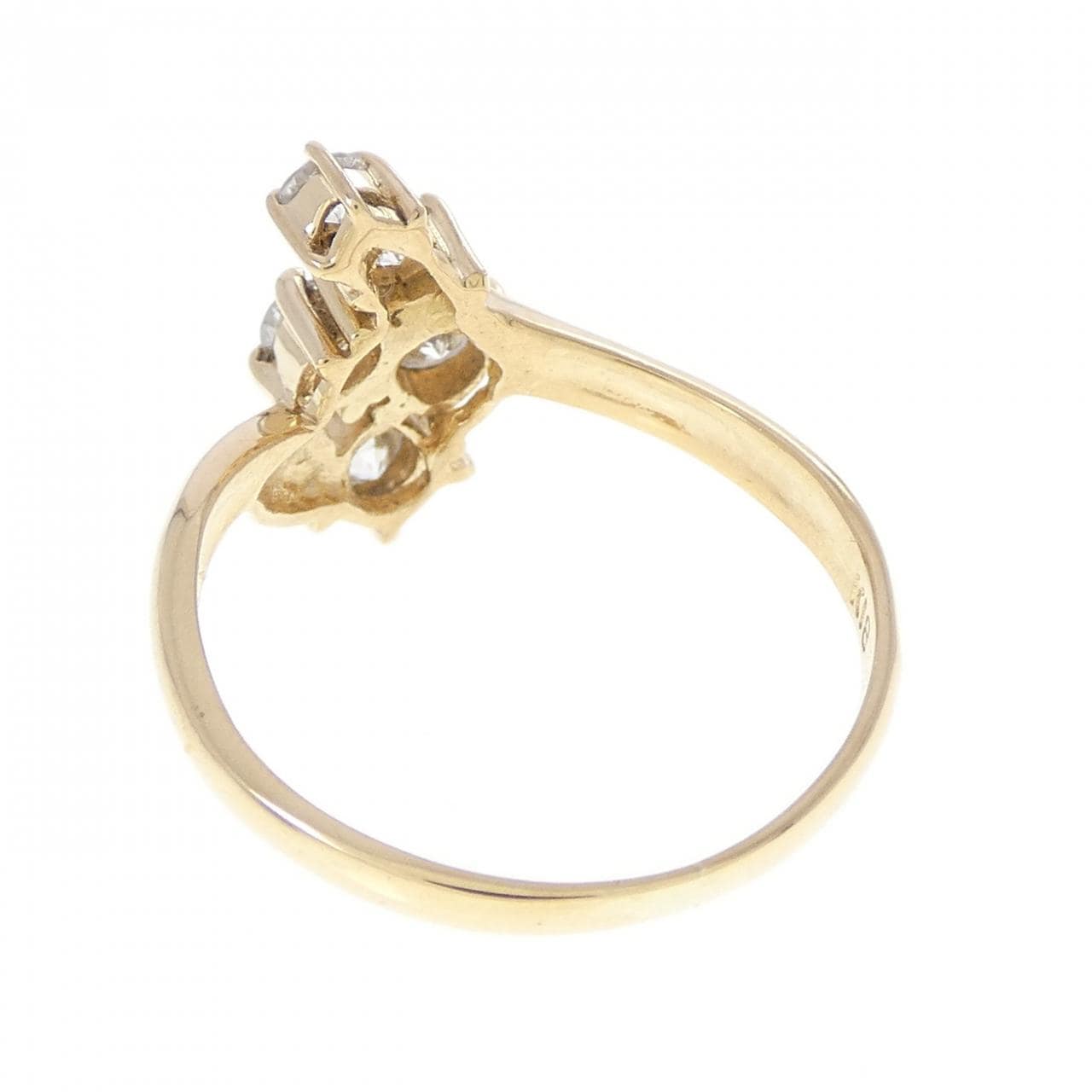 K18YG ダイヤモンド リング 0.50CT