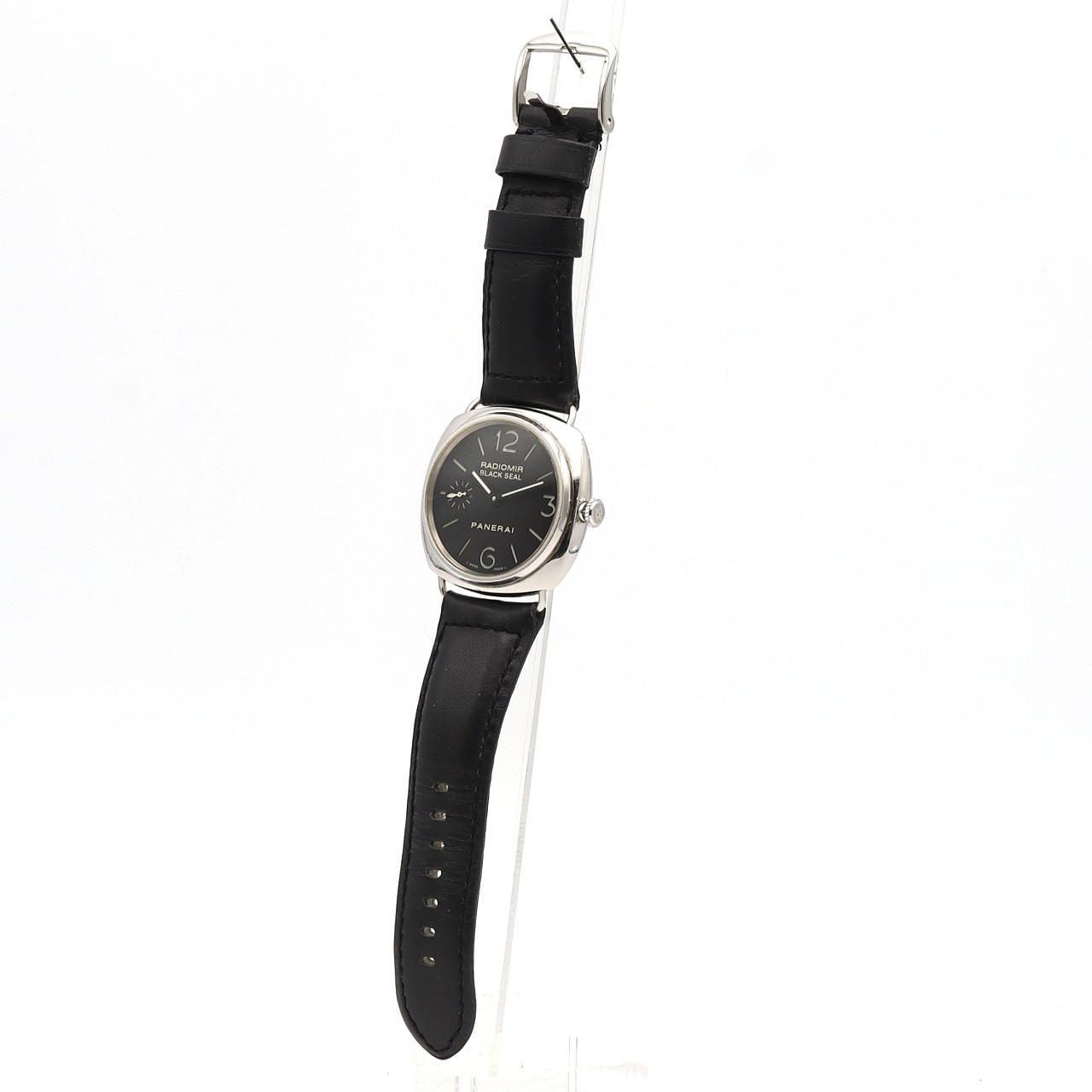【ノーメンテナンス還元価格】パネライ ラジオミールブラックシール PAM00183 SS 手巻