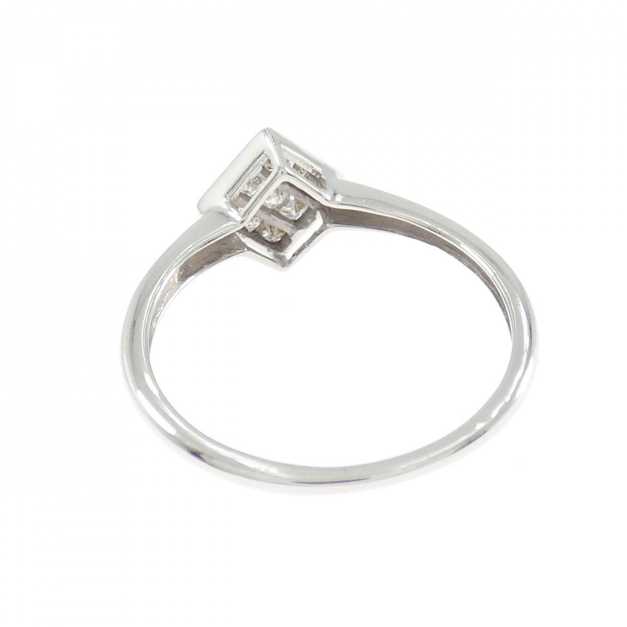 K18WG ダイヤモンド リング 0.20CT