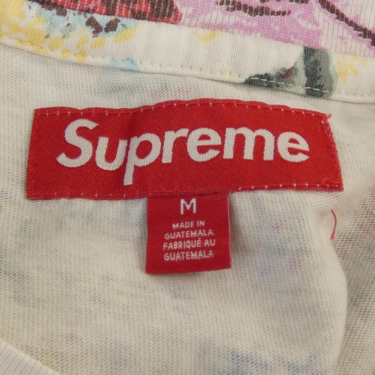 シュプリーム SUPREME Washed S/S Top Floral Tシャツ