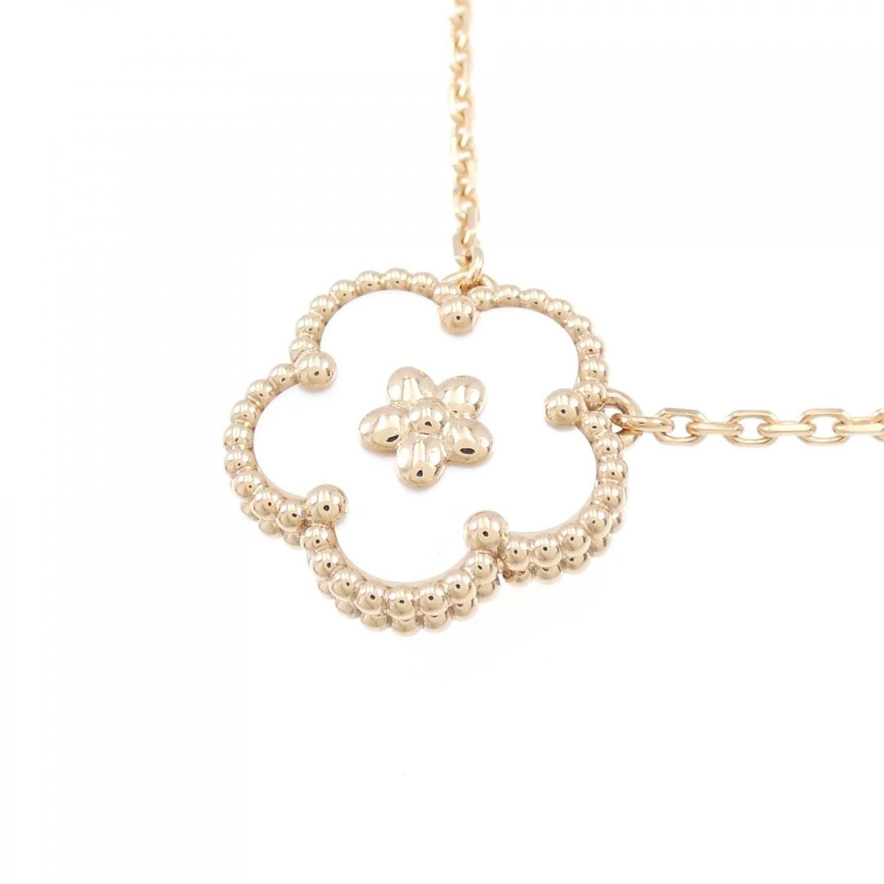 Van Cleef & Arpels Lucky Spring Plum Blossom Necklace