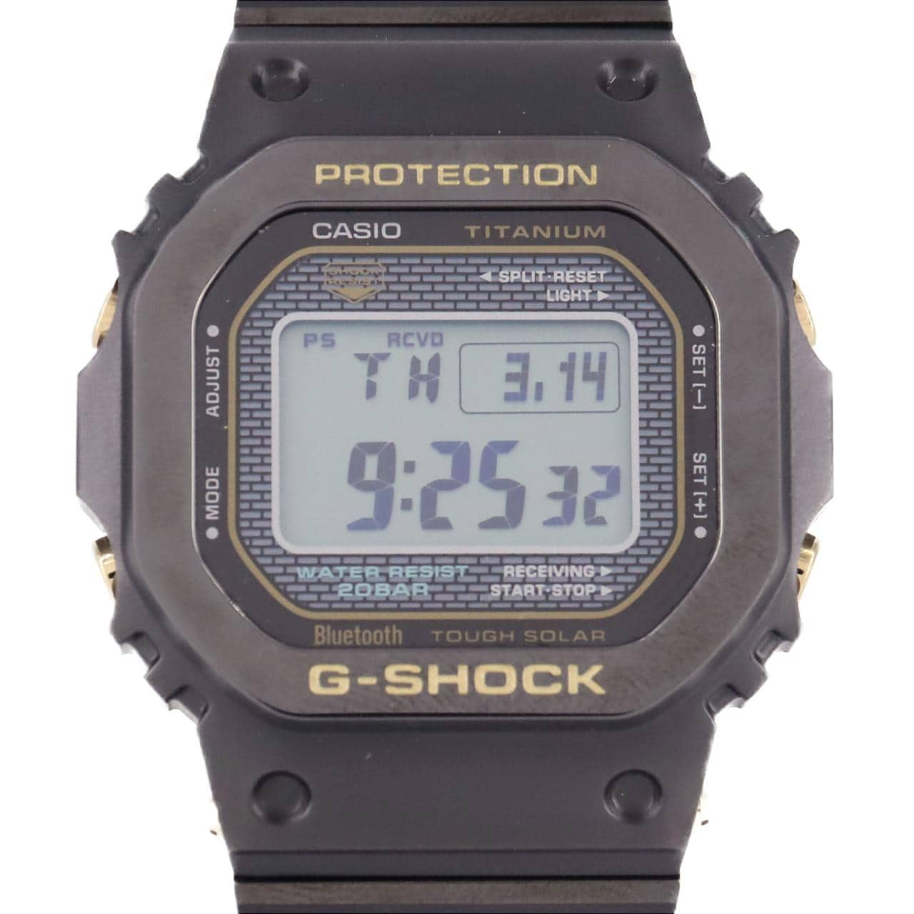 コメ兵｜カシオ G-SHOCK 電波時計 GMW-B5000TB-1JR TI ソーラー ...