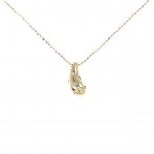 K18YG ダイヤモンド ネックレス 0.07CT