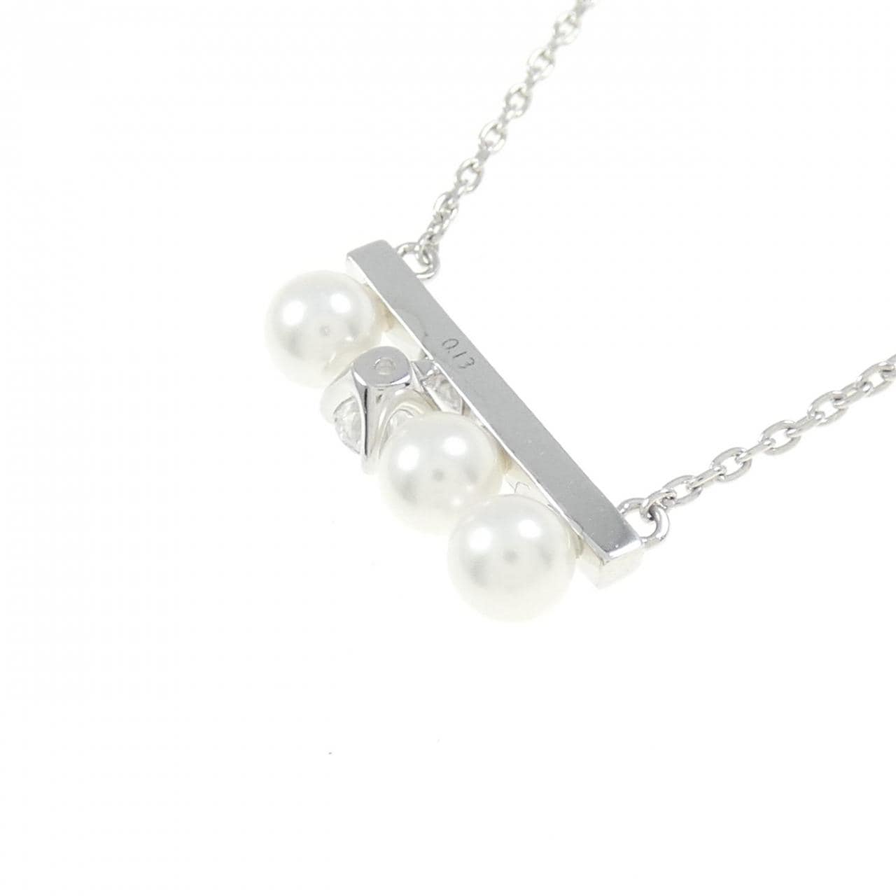 Tasaki Petit Balance Diamond Solo Necklace