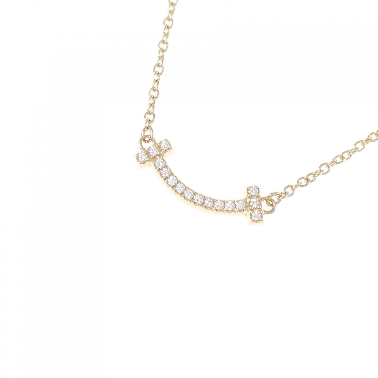 ティファニー Tスマイル ミニ ネックレス