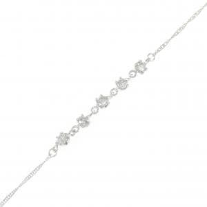 K18WG ダイヤモンド ブレスレット 0.3CT