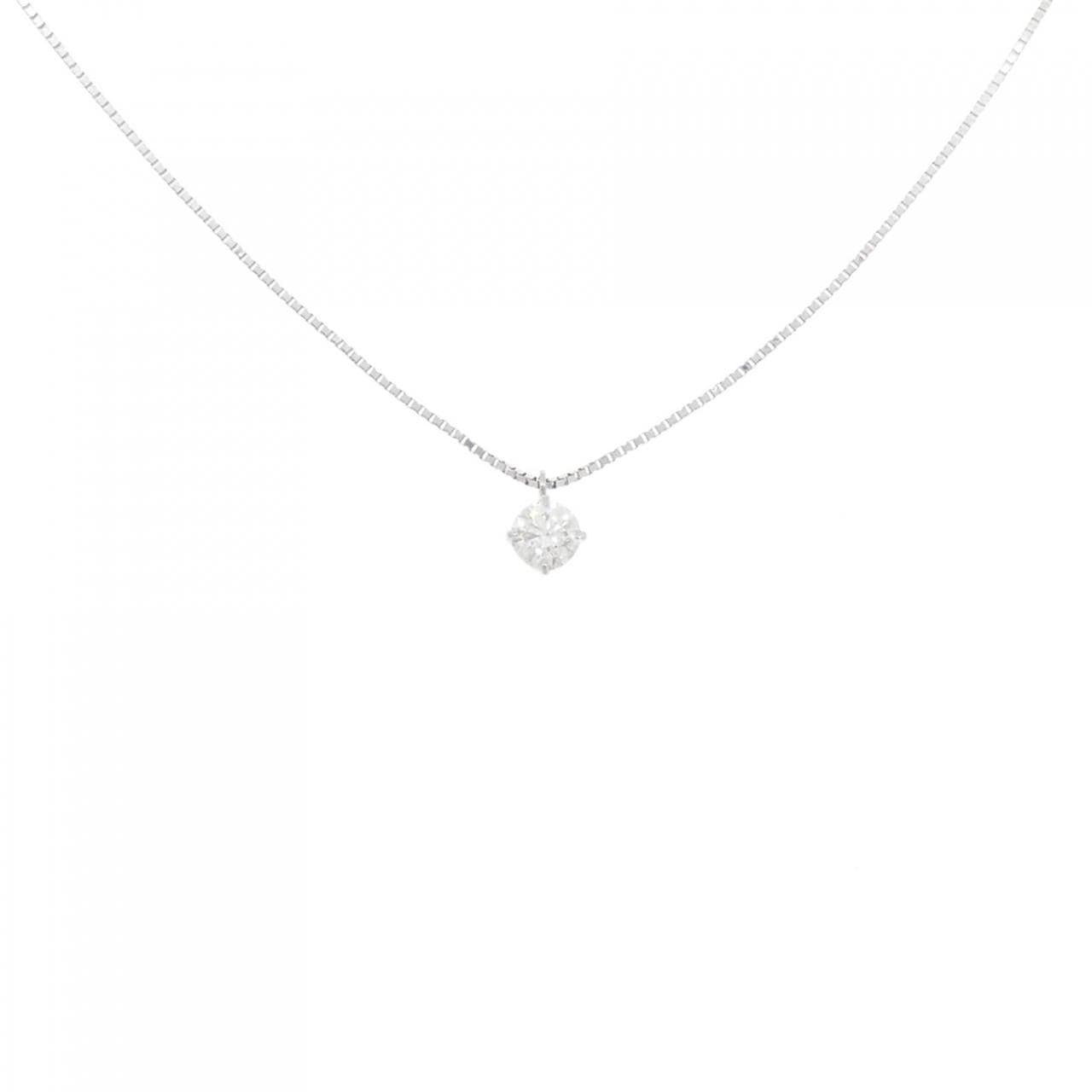 PT900/PT850 ダイヤモンド ネックレス 0.302CT G SI2 VG