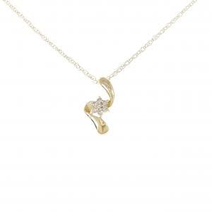 K18YG ダイヤモンド ネックレス 0.1CT