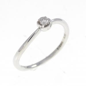 K18WG ダイヤモンド リング 0.05CT