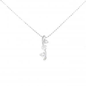 K18WG ダイヤモンド ネックレス 0.268CT