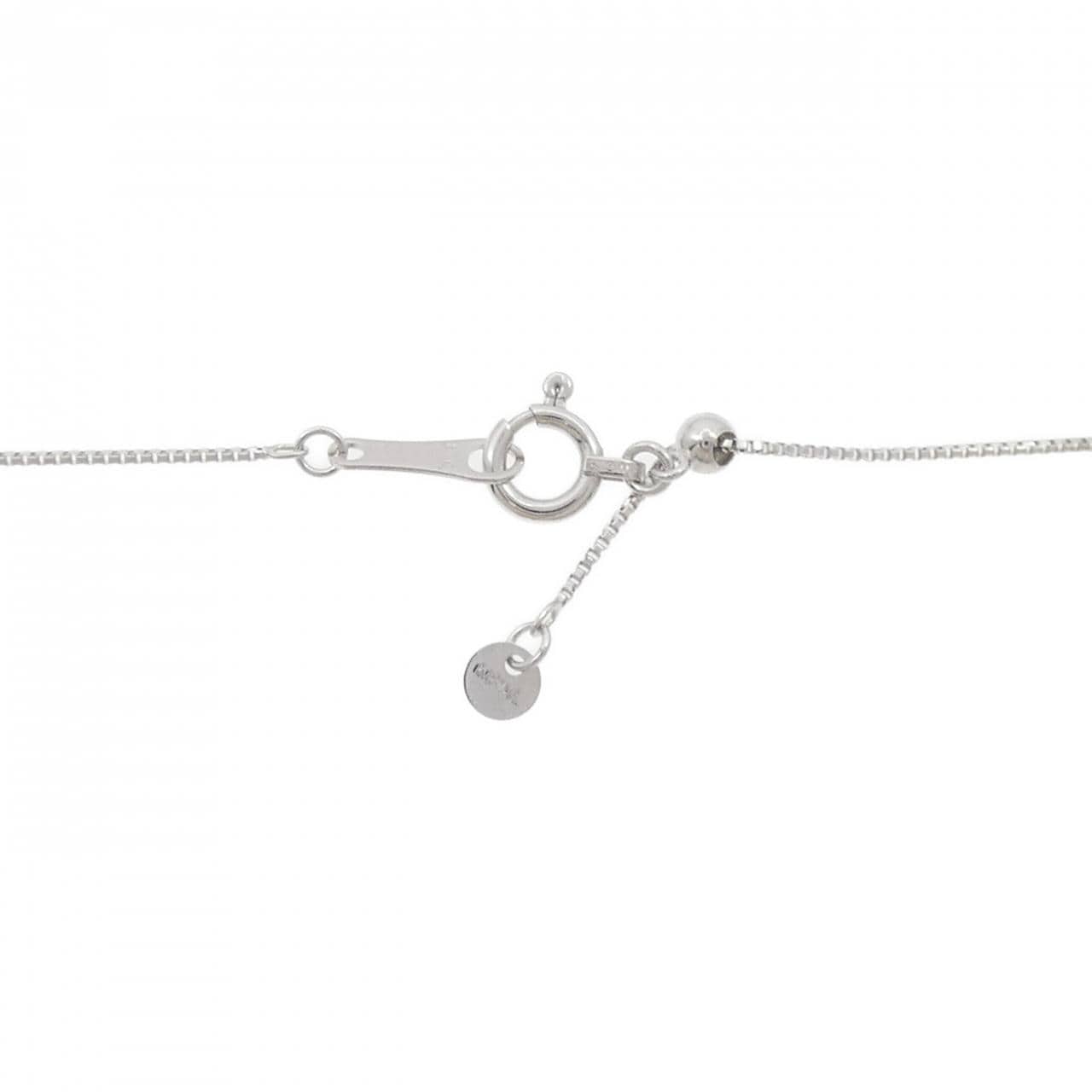 K18WG ダイヤモンド ネックレス 0.50CT