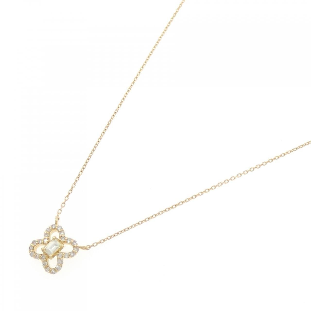 【新品】K18YG ダイヤモンド ネックレス 0.15CT