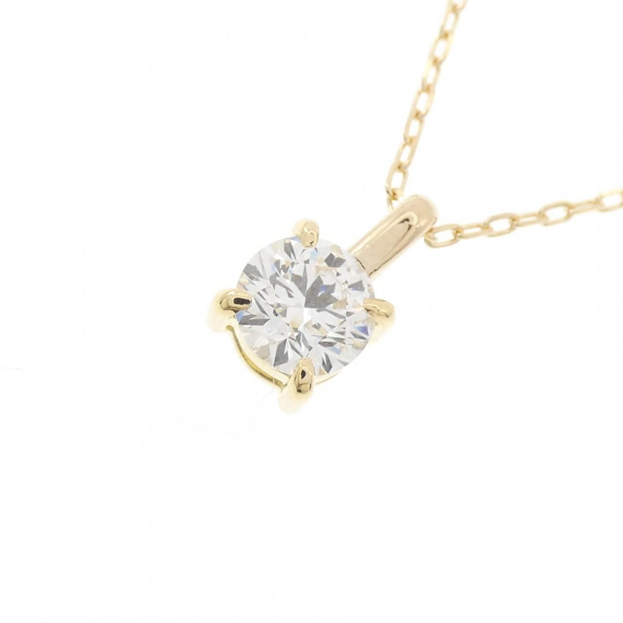 K18YG ダイヤモンド ネックレス 0.564CT