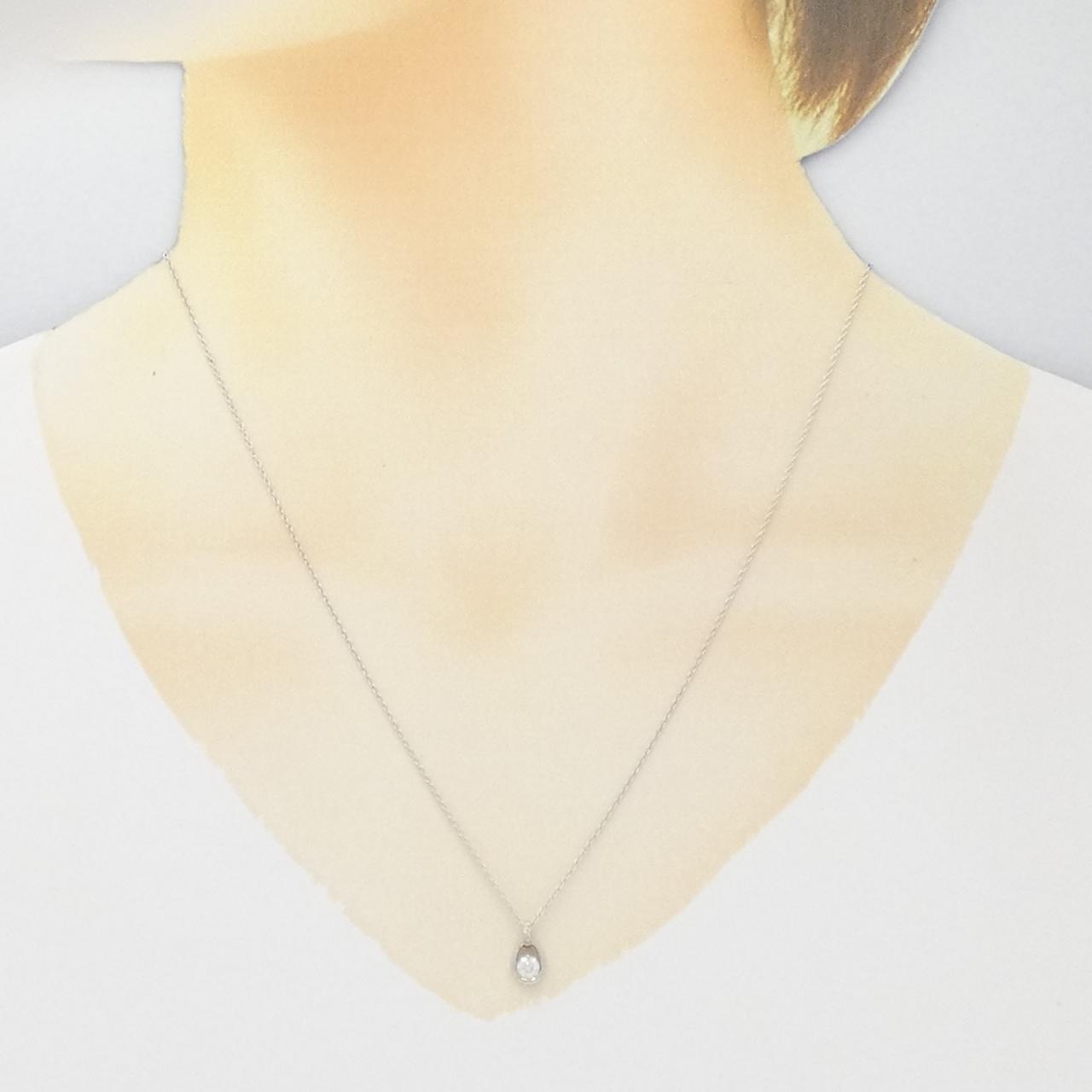 PT900/PT850 ダイヤモンド ネックレス 0.17CT