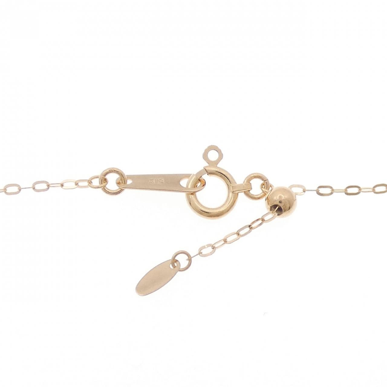 K18PG トルマリン ネックレス 4.30CT