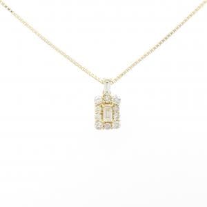 K18YG ダイヤモンド ネックレス 0.38CT