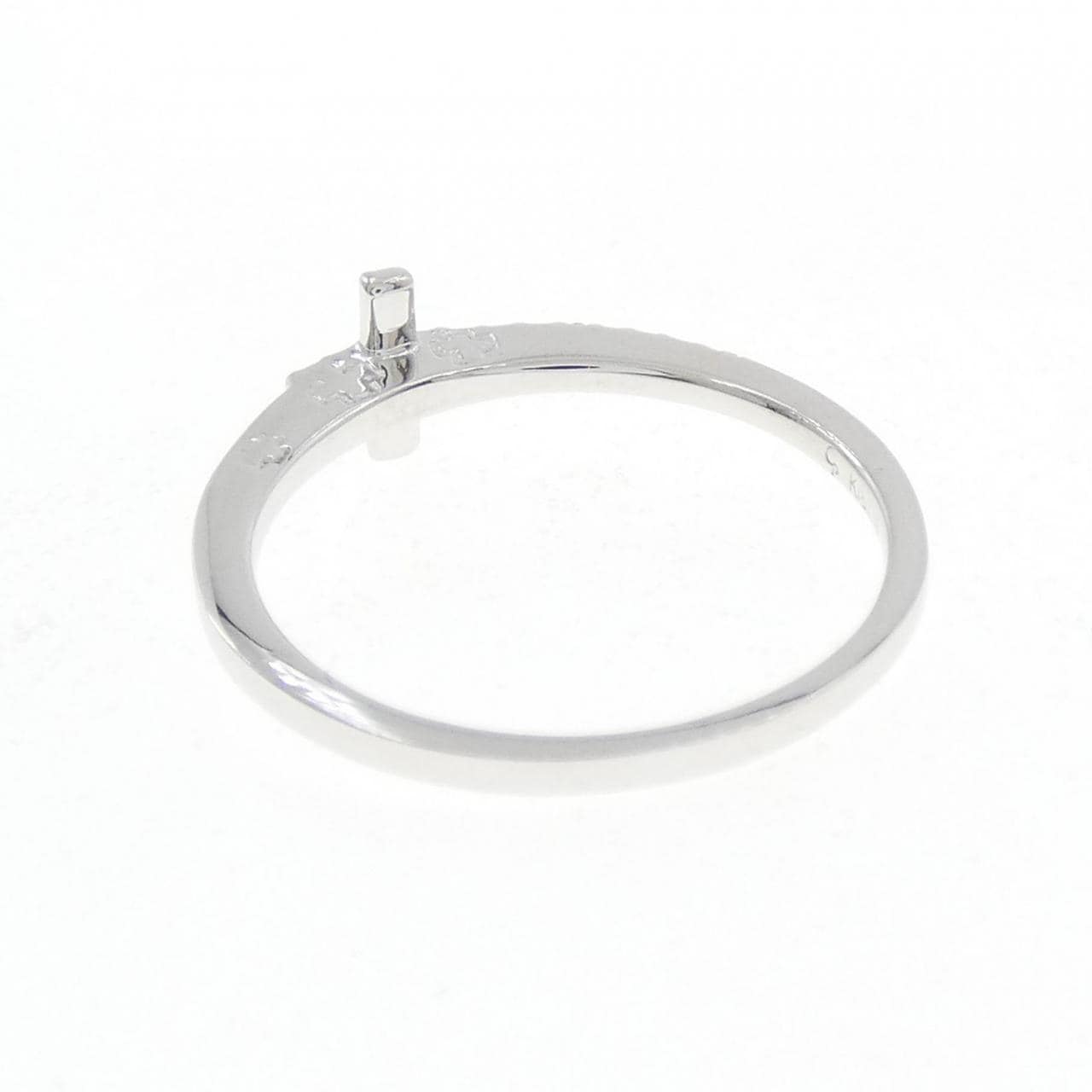 K18WG ダイヤモンド リング 0.08CT