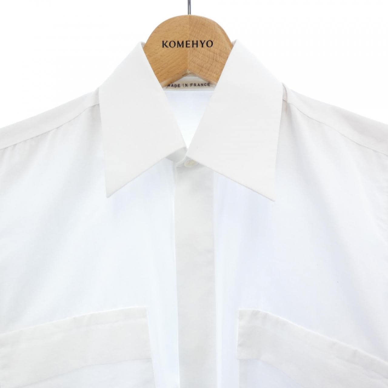エルメス HERMES フラップポケット シャツ