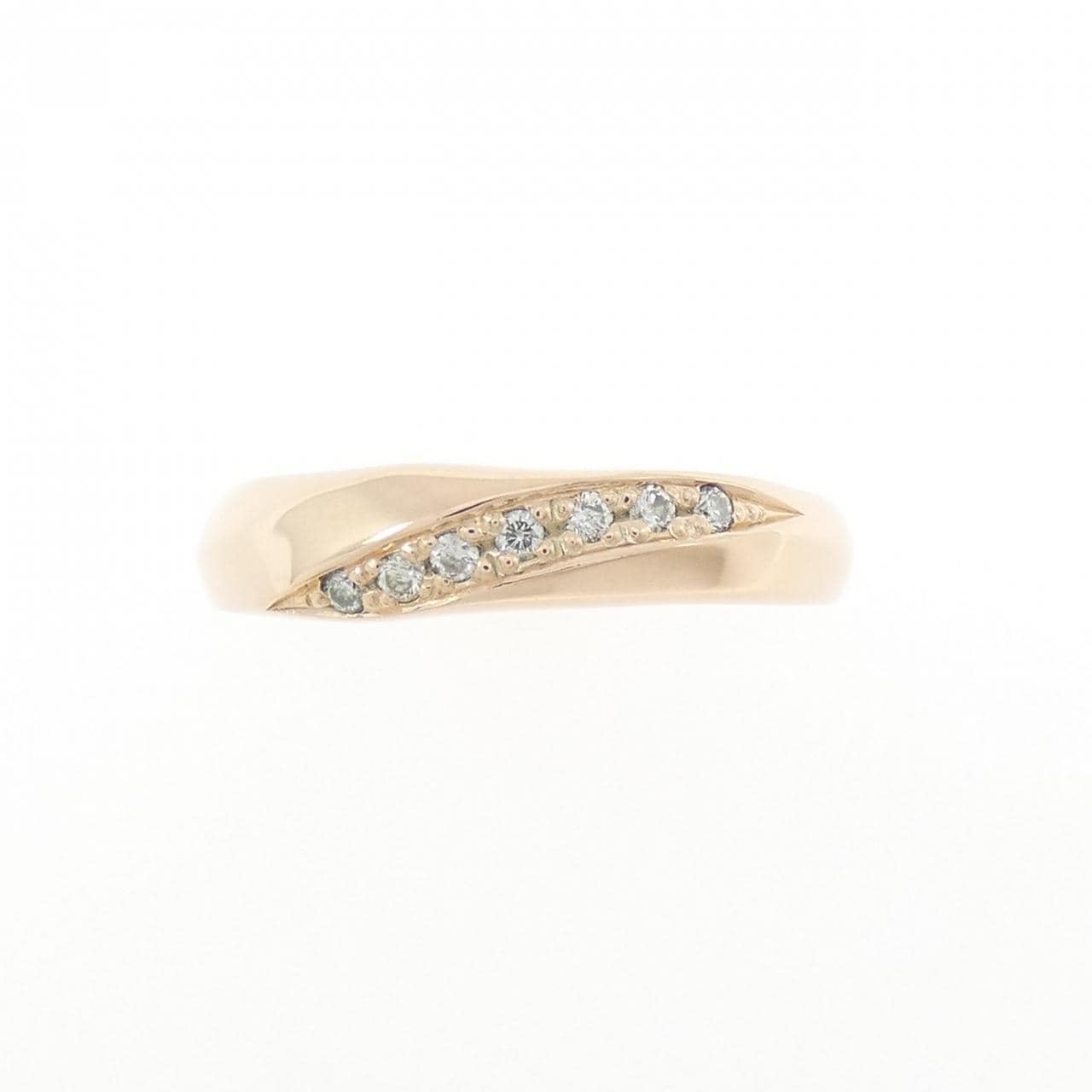 K10PG ダイヤモンド リング 0.04CT
