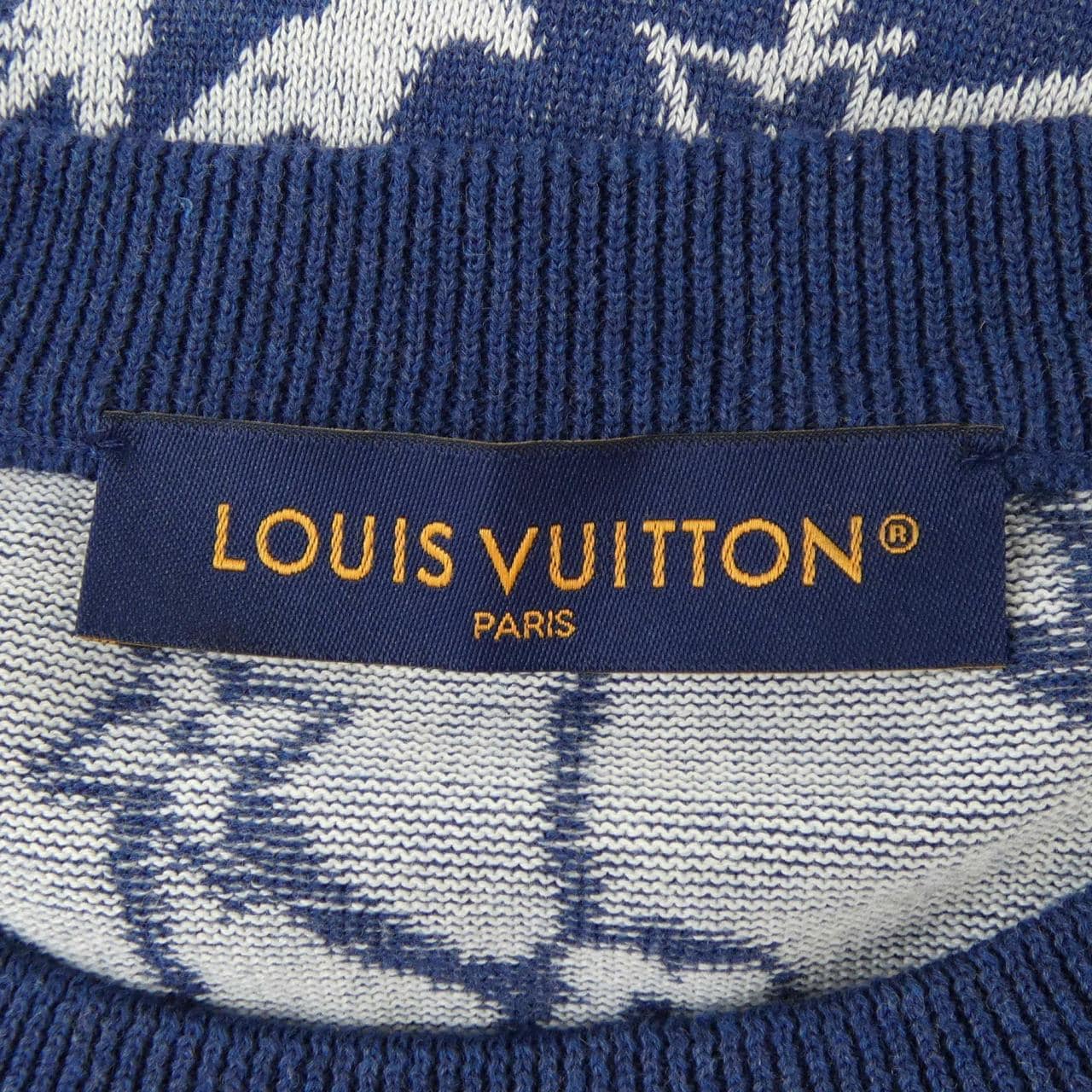 ルイヴィトン LOUIS VUITTON コットンショートスリーブクルーネック HRN16WAUR ニット