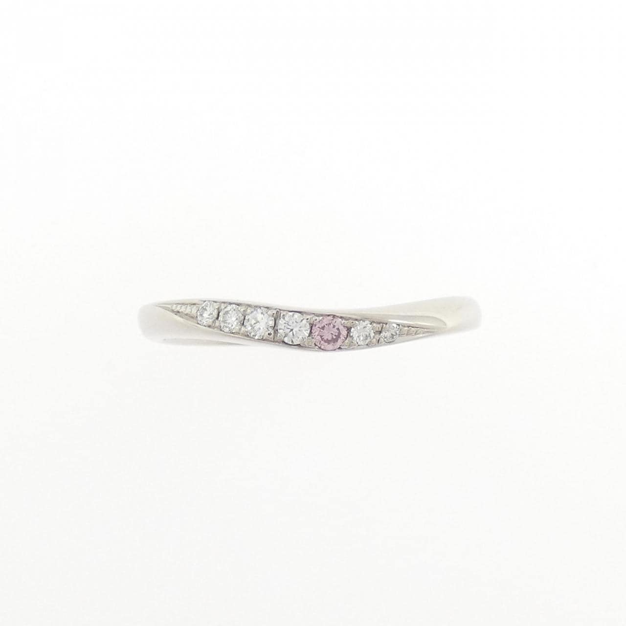 PT950 ダイヤモンド リング 0.06CT