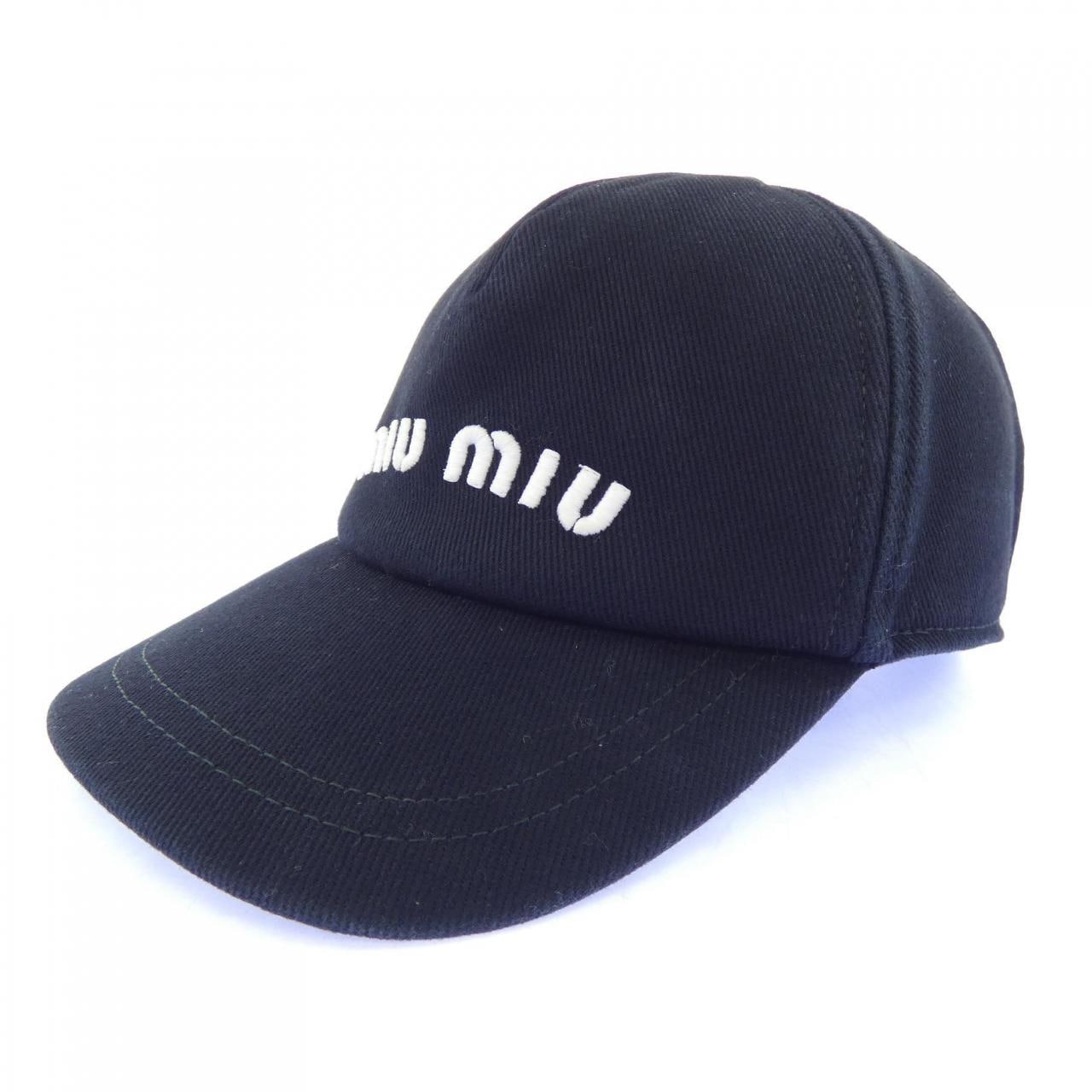 ミュウミュウ MIU MIU 5HC179 2DXI キャップ