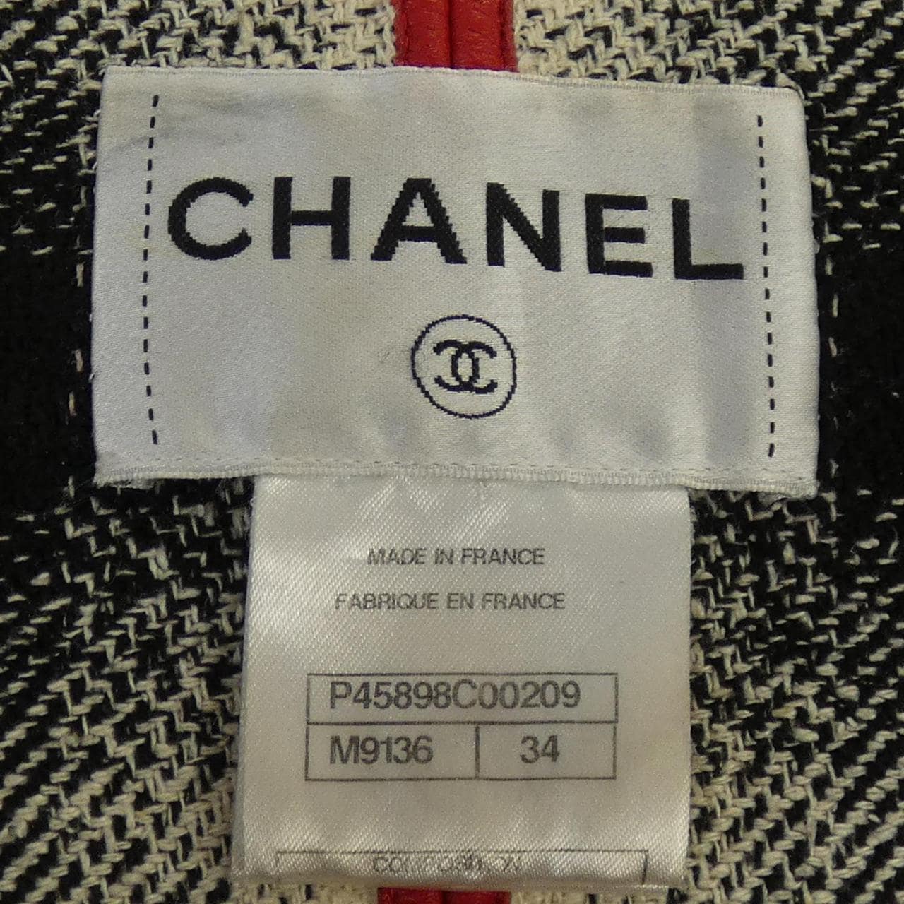 シャネル CHANEL P45898C00209 レザーコート