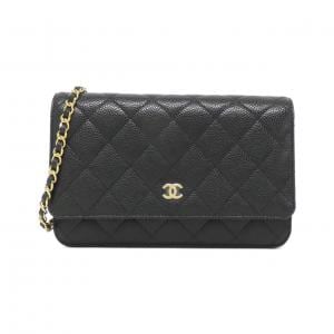 [Unused items] CHANEL Timeless Classic Line AP0250 Chain Wallet