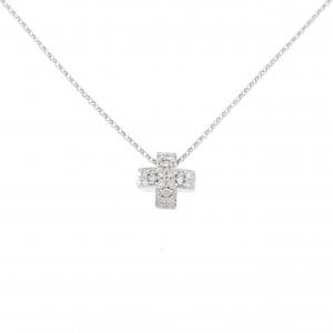 K18WG ダイヤモンド ネックレス 0.16CT