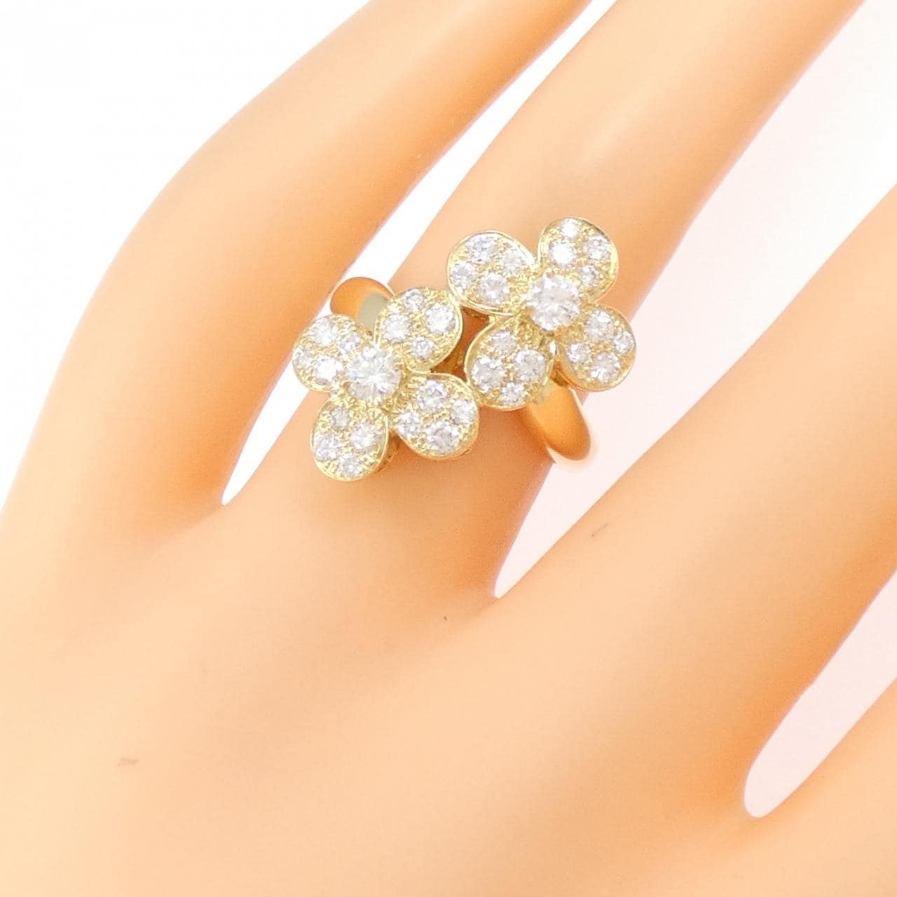 【ヴィンテージ】ヴァンクリーフ&アーペル トレフル リング