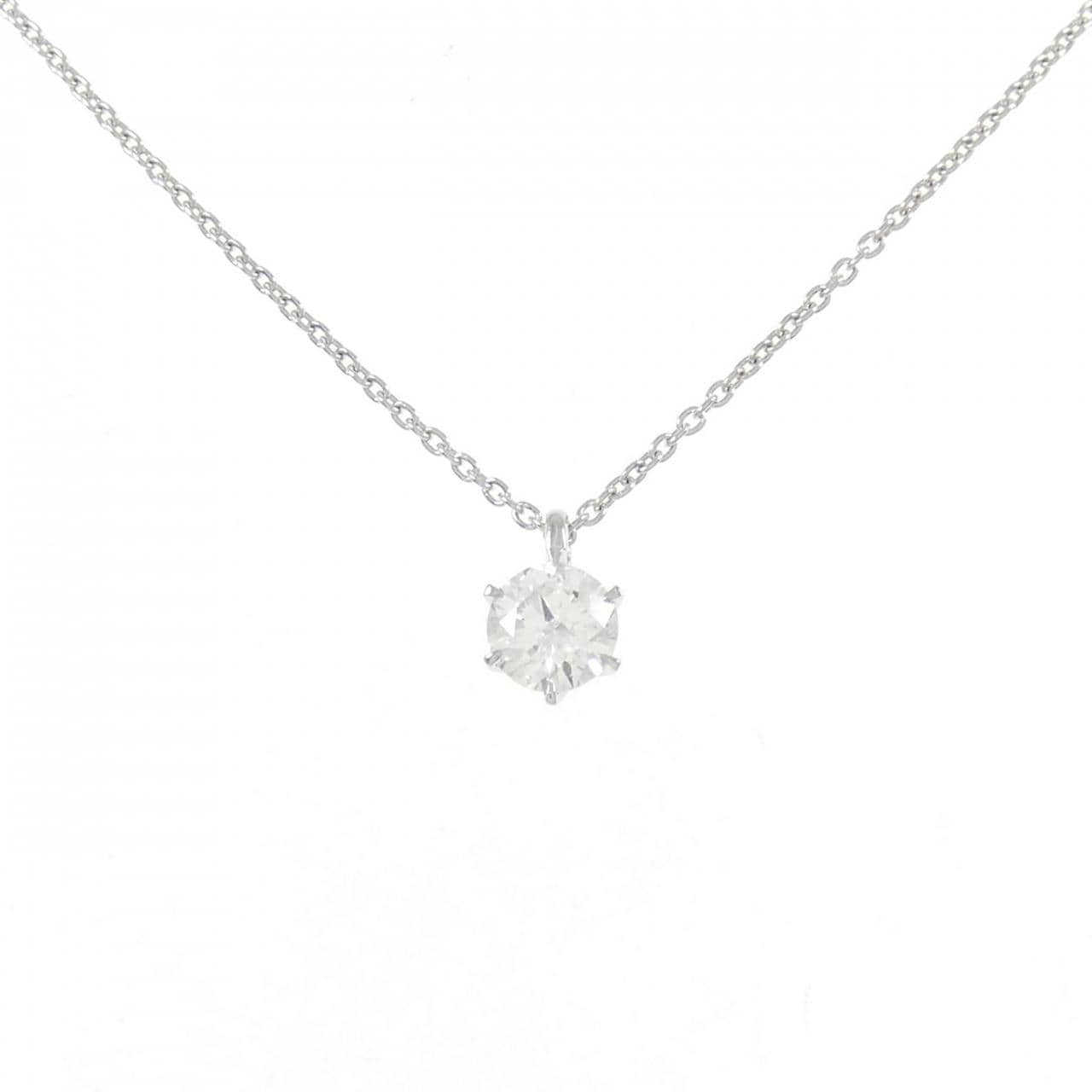 【リメイク】PT ダイヤモンド ネックレス 0.316CT D SI2 3EXT