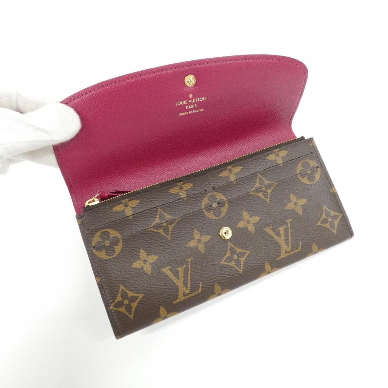 ルイヴィトン モノグラム ポルトフォイユ エミリー M60697 財布