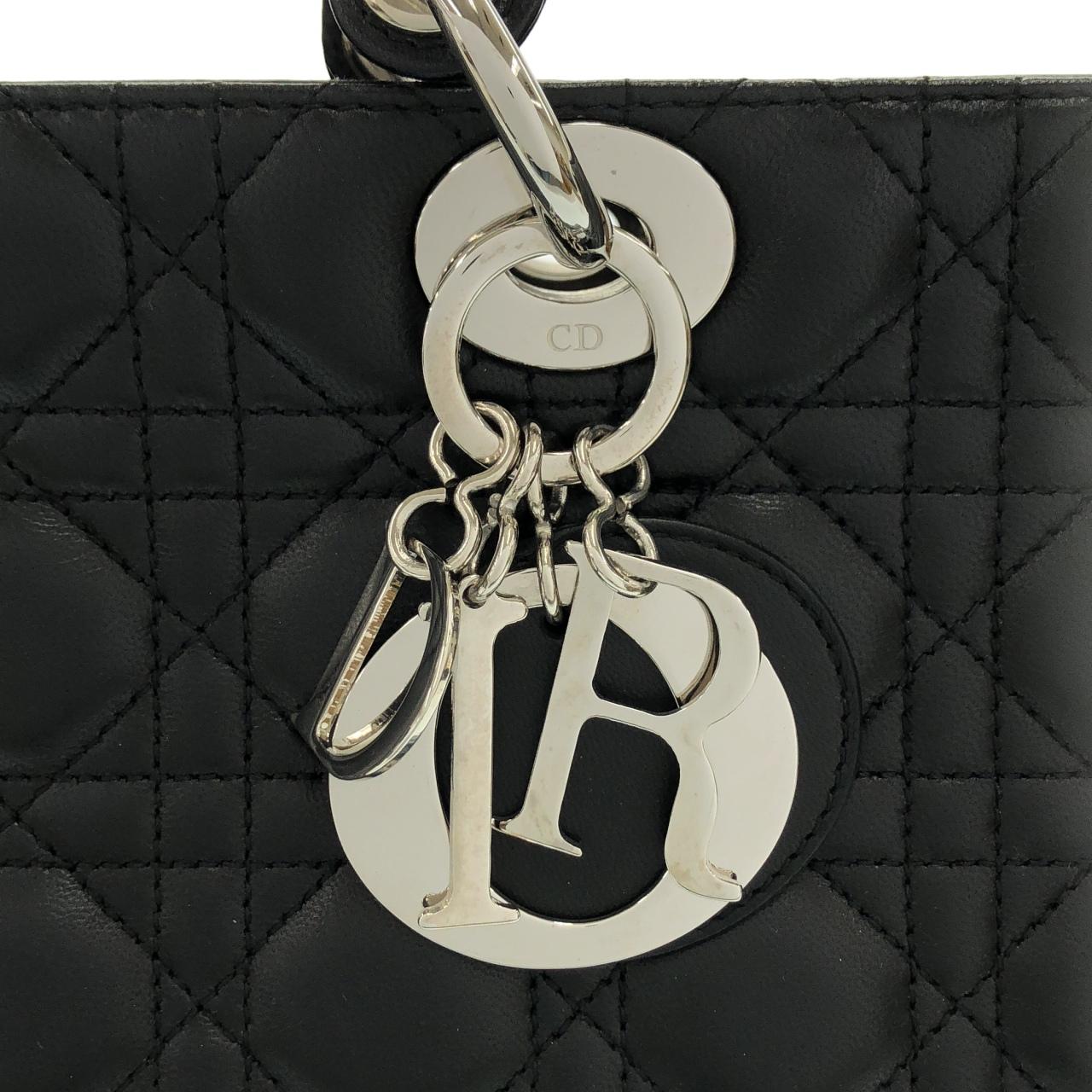 【ヴィンテージ】クリスチャンディオール レディ ディオール ラージ CAL44561 バッグ