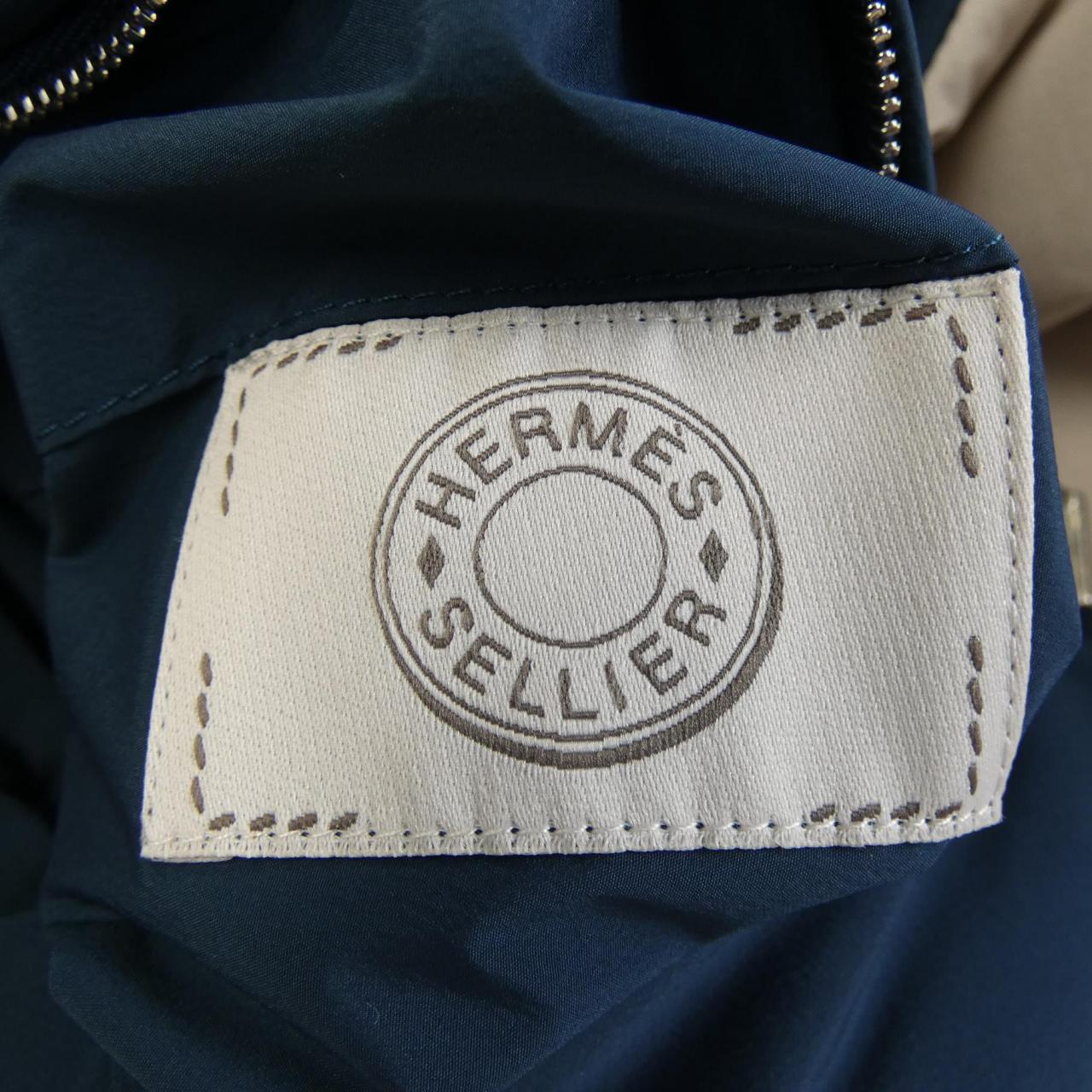 エルメス HERMES PADDOCK Ⅱ SLEEVELESS GILET SELLIER 800525E ベスト