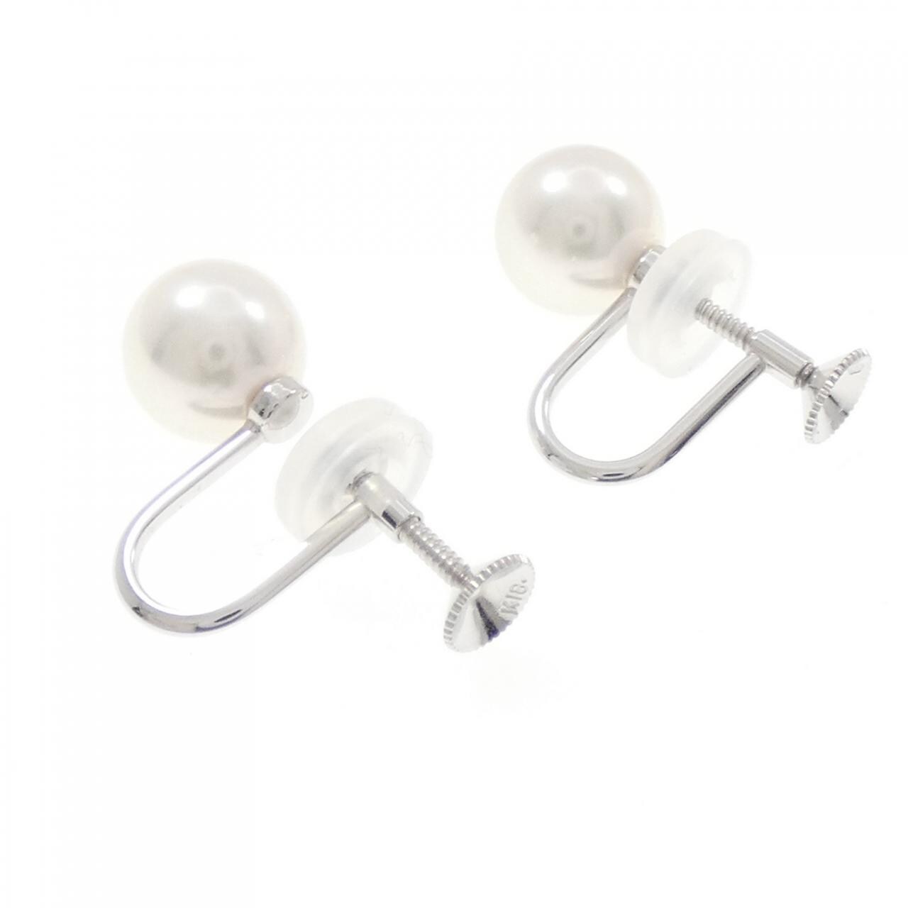 ミキモト アコヤパール ネックレス イヤリングセット 7.5-9mm