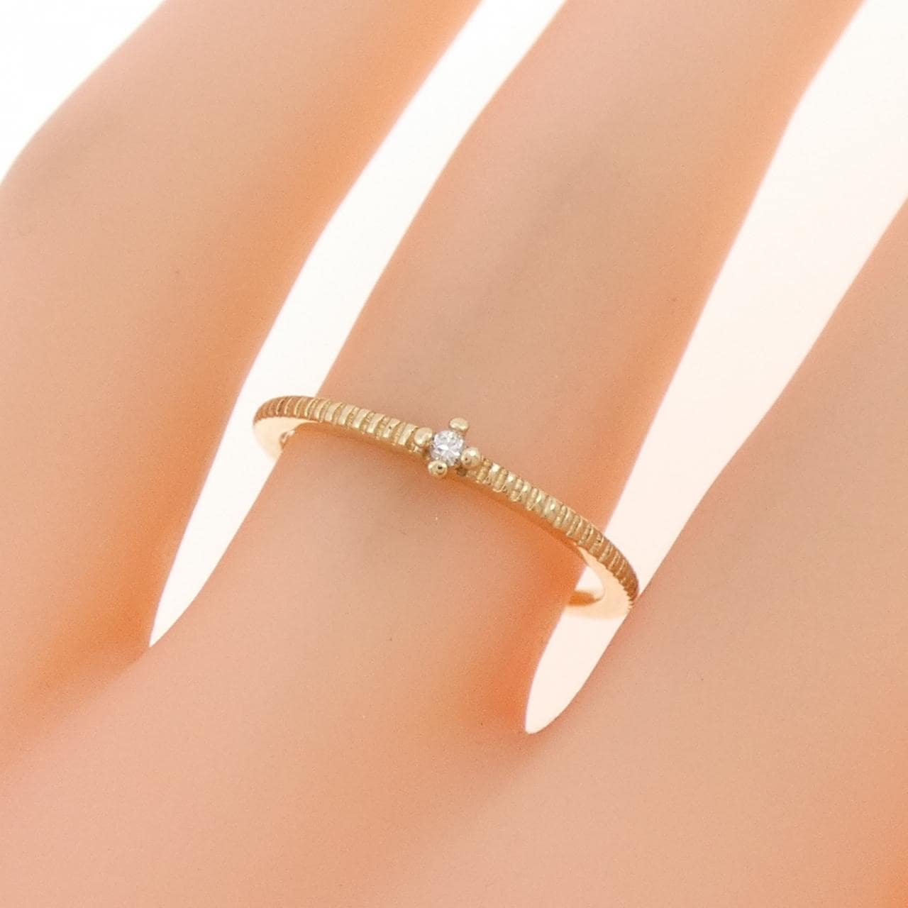 エテ ダイヤモンド リング 0.01CT