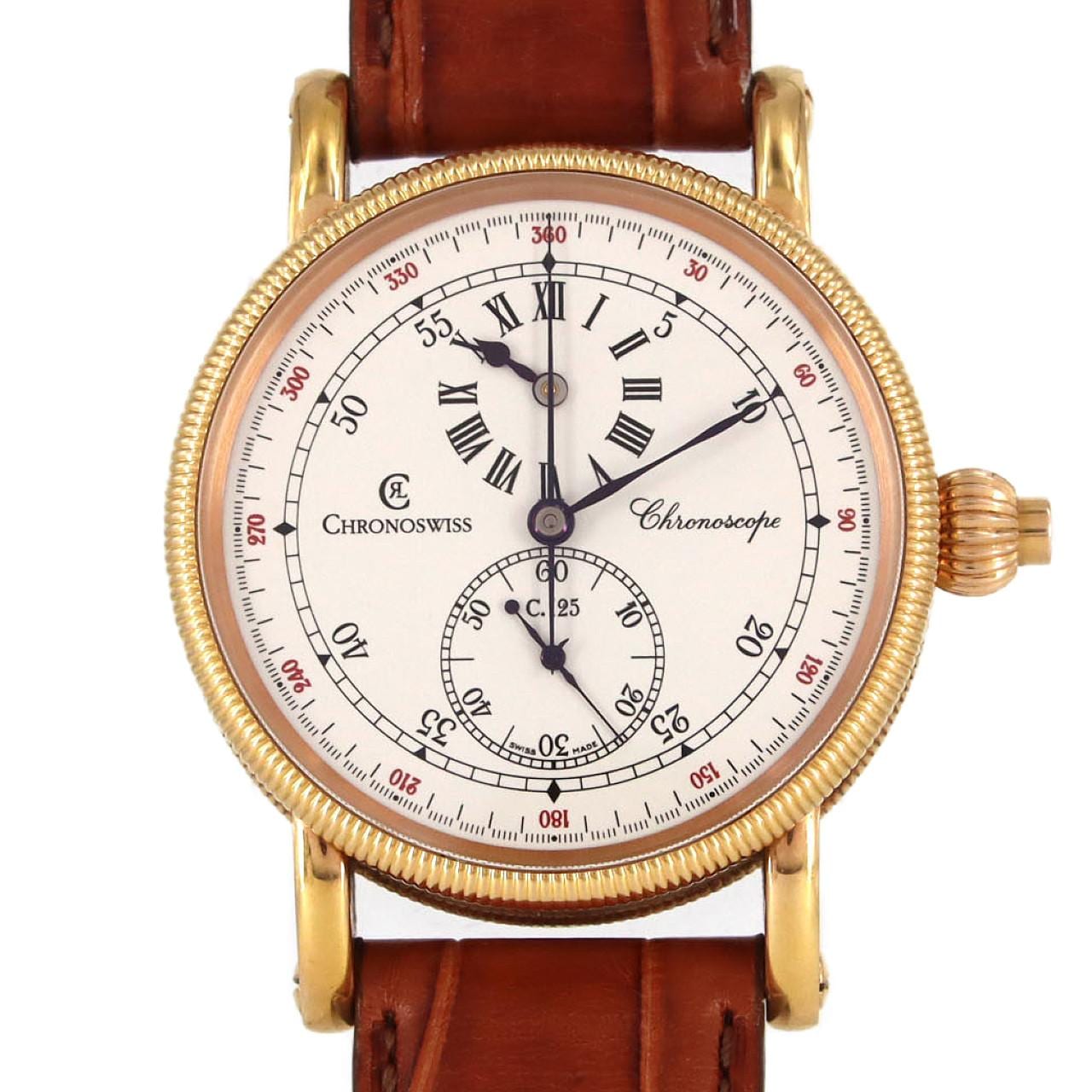 【ノーメンテナンス還元価格】クロノスイス クロノスコープ PG CH1521R PG･RG 自動巻