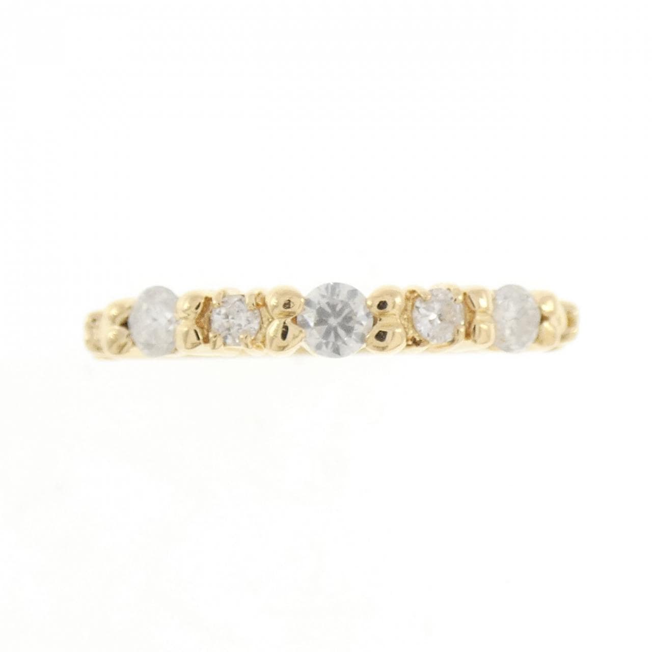 K18YG ダイヤモンド リング 0.35CT