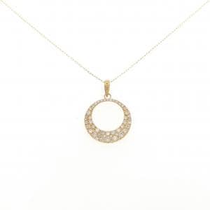 【新品】K18YG ダイヤモンド ネックレス 0.50CT