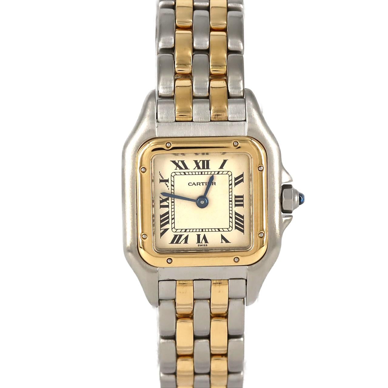 カルティエ パンテールSM 2ROW W25029B6 SSxYG クォーツ