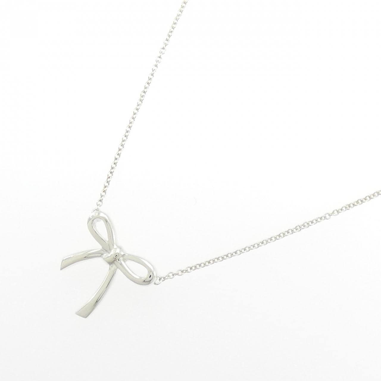 ティファニー ボウ ネックレス