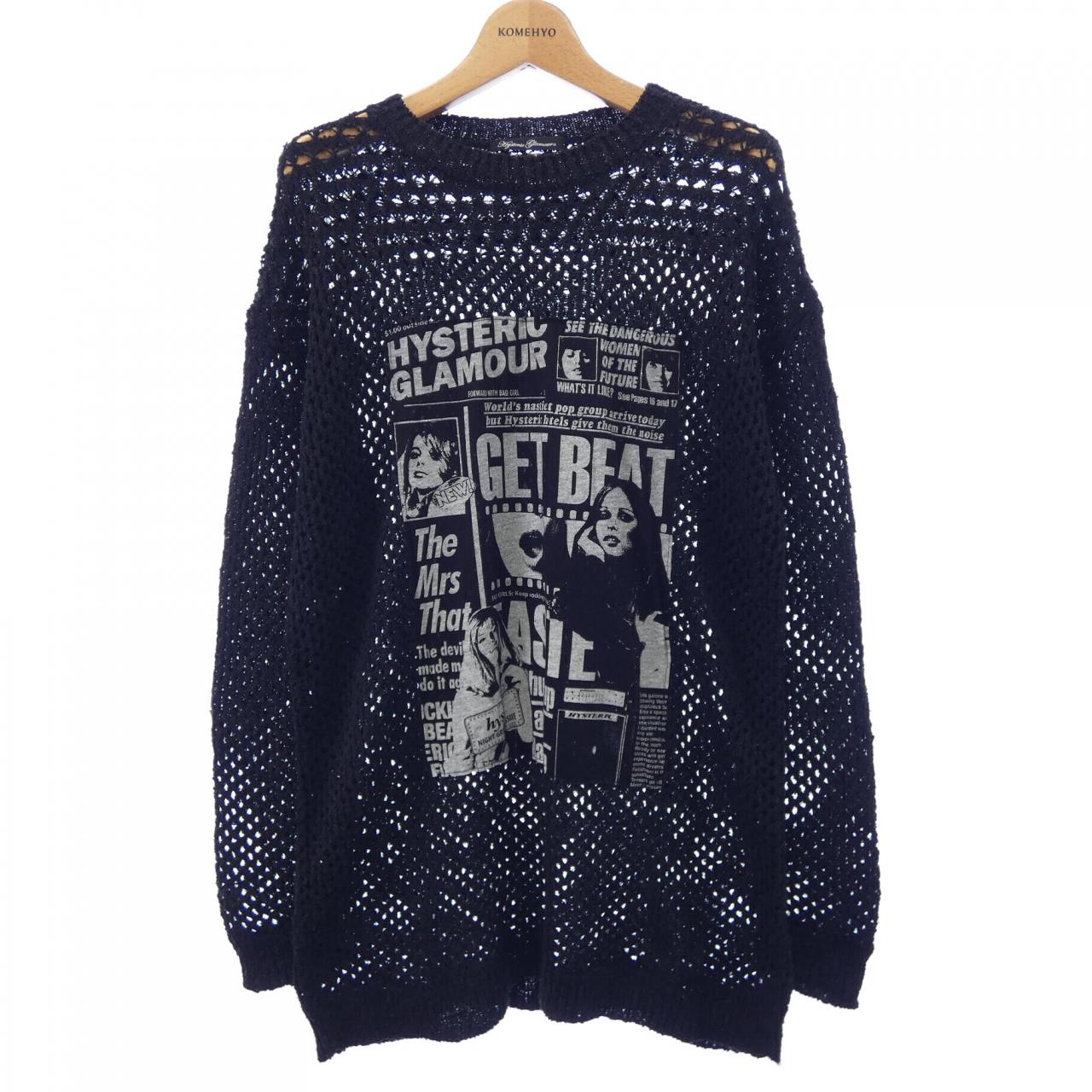 ヒステリックグラマー HYSTERIC GLAMOUR 01193NO01 ニット
