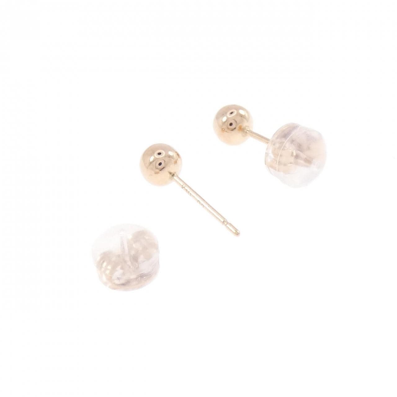 K18PG ダイヤモンド ピアス 0.04CT