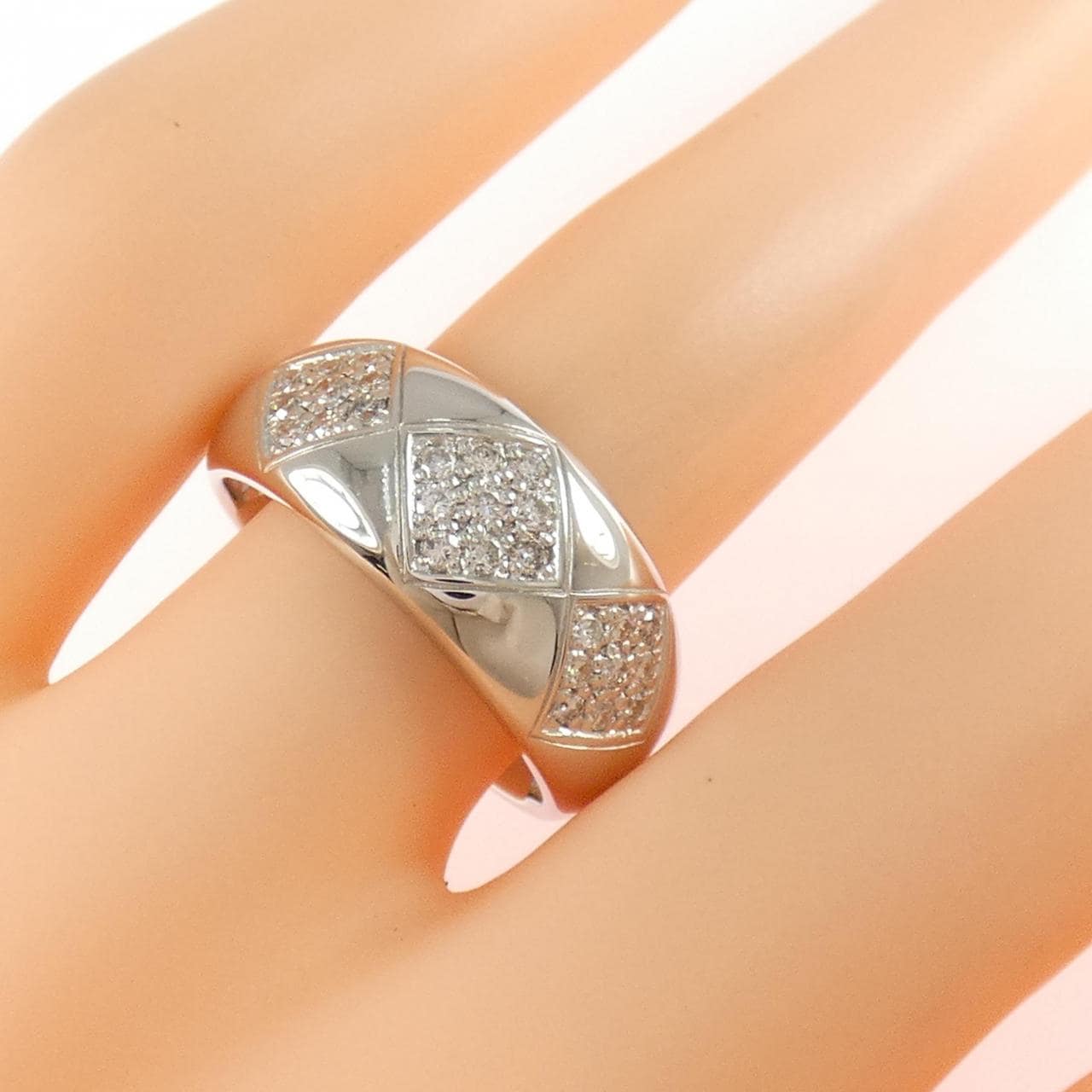 PT1000 ダイヤモンド リング 0.33CT